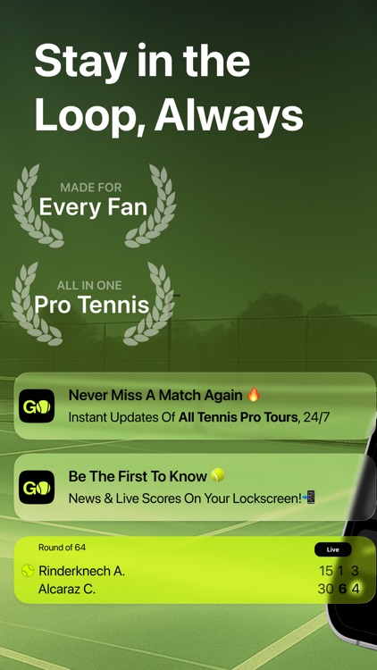 ScoreGO - The Tennis Pro Tours