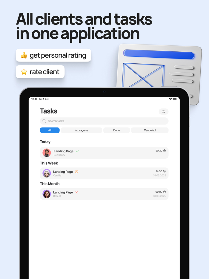 Client Loop Tasks into Profit