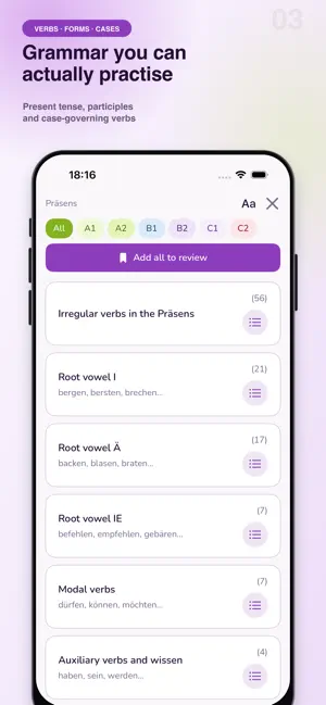 Wortkessel: Learn German screenshot 4