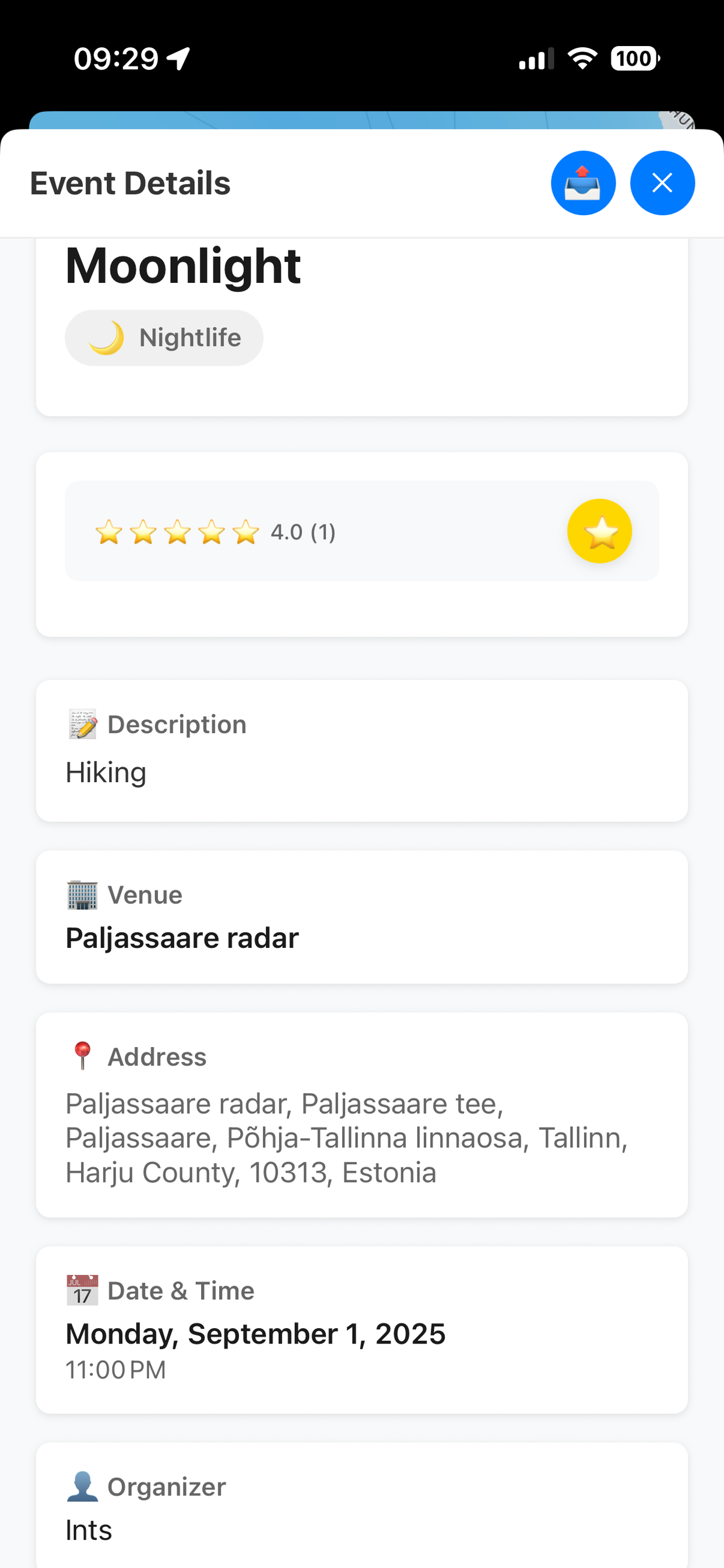 Events 4u screenshot 4