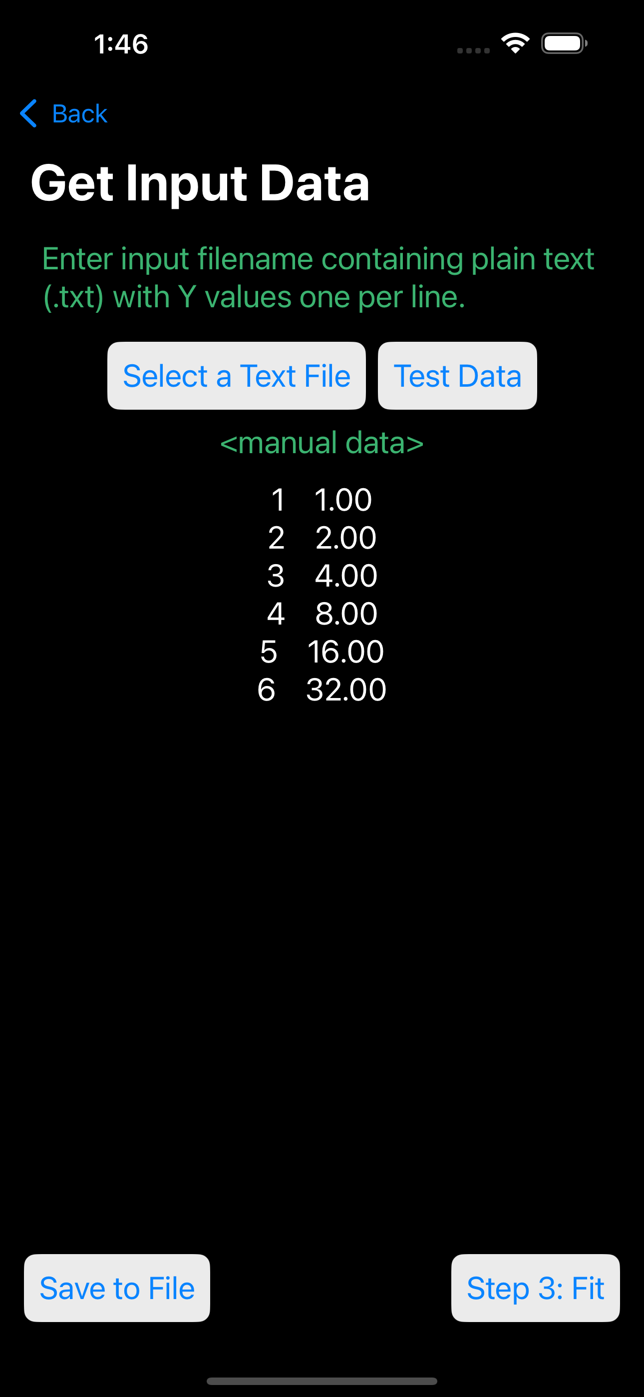 Function Fitter