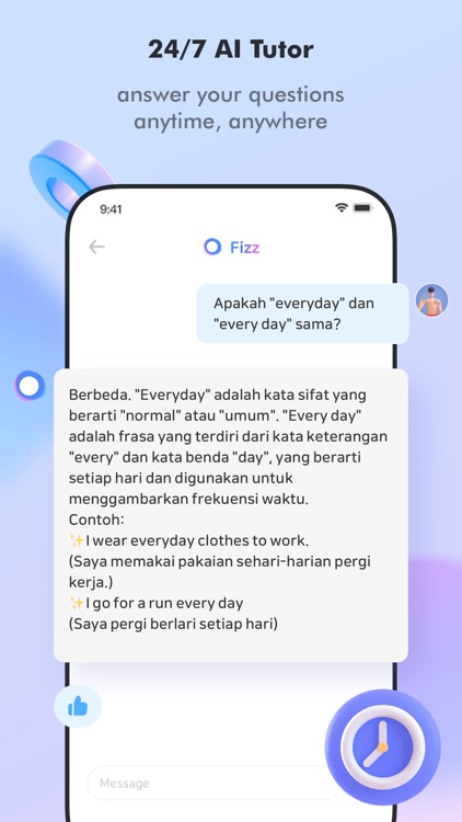 Fizz: English with AI tutor screenshot-3