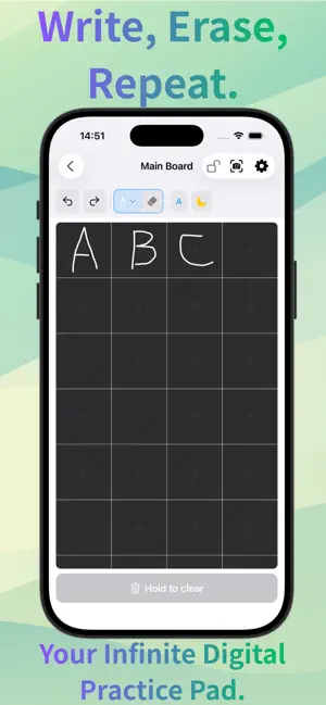 WipePadPro - Write,Erase,Learn screenshot 1
