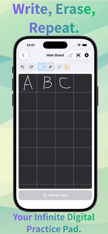 WipePadPro - Write,Erase,Learn Screenshot 1 of 5