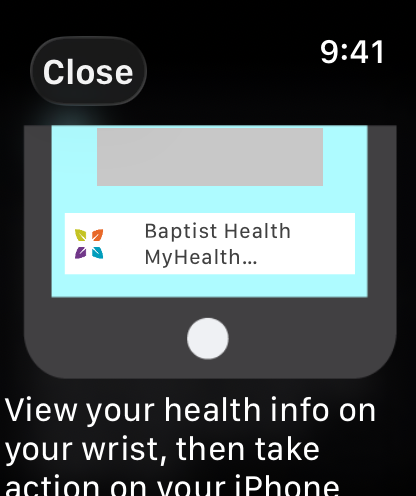 Baptist Health MyHealth screenshot 17