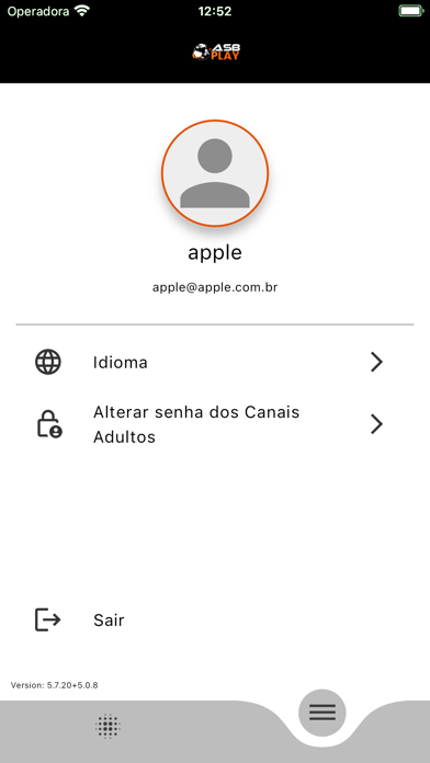 App screenshot