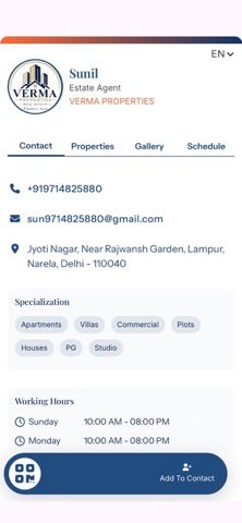 Verma Properties screenshot