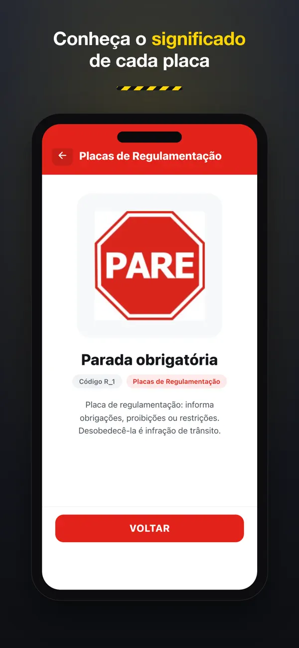 Screenshot #3 pour Jogo das Placas de Trânsito