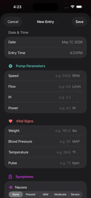 My Heart Log screenshot 4
