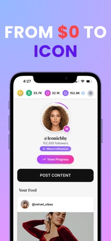 Glow Up Empire - Style & Fame iPhone screenshot