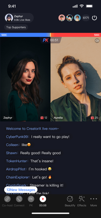 CreatorX Screenshot 1 of 5