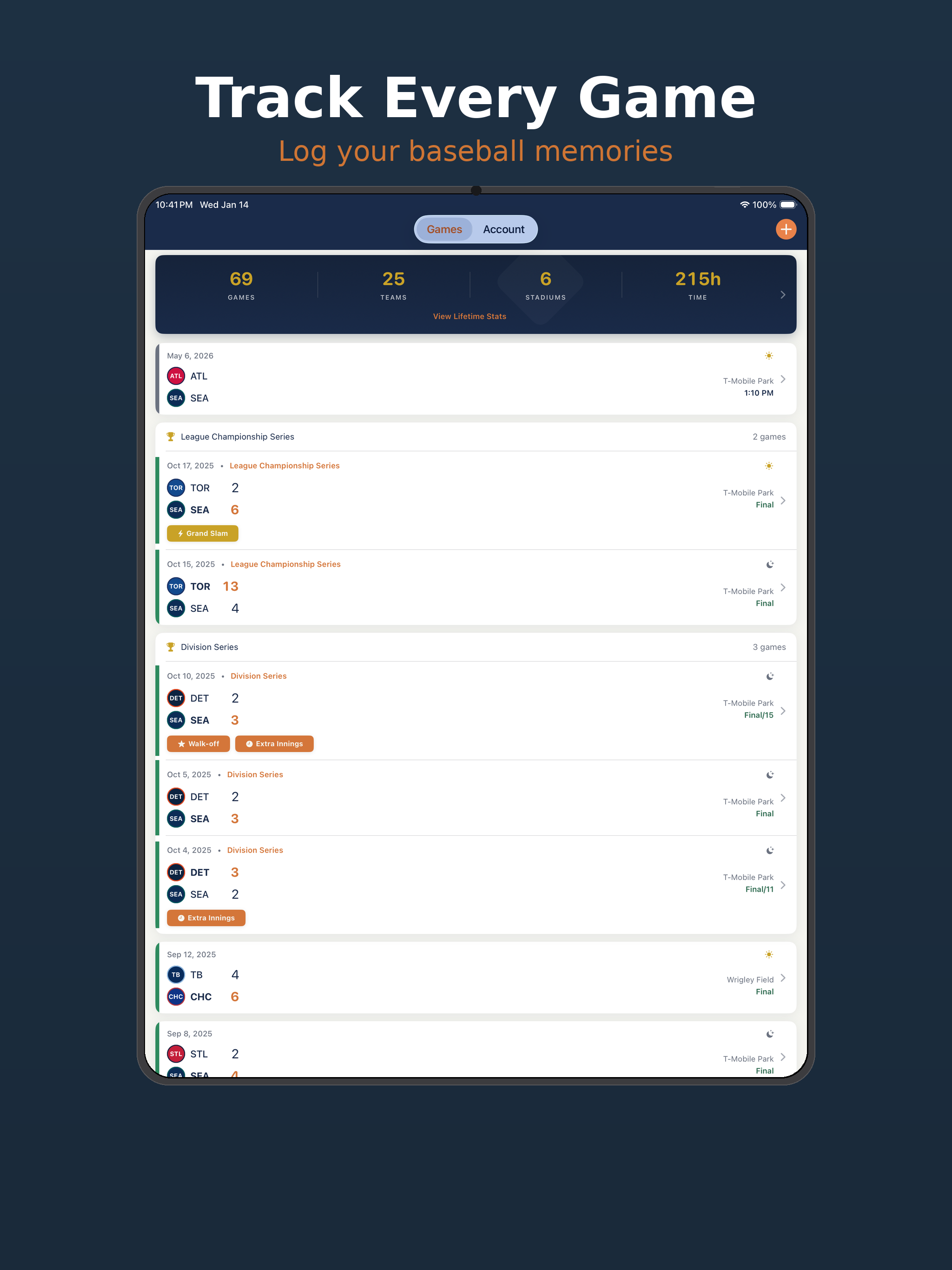 Gamebook: Game Logger