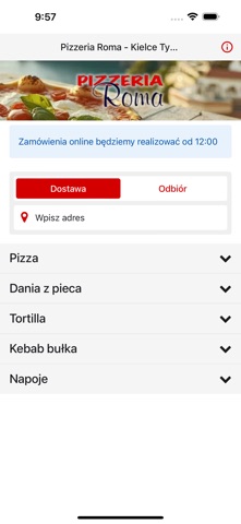 Pizzeria Roma - Kielce Tysi... screenshot