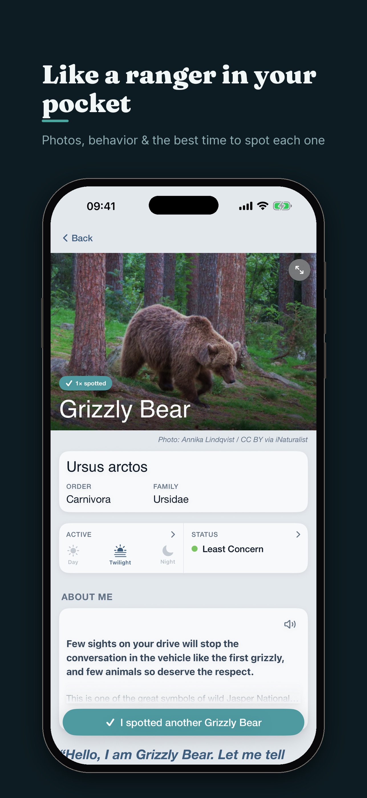 Screenshot 3 of Jasper Wildlife Safari & Map