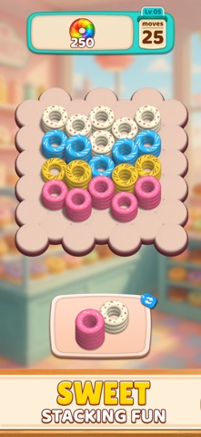 Donut Sorting 3D screenshot