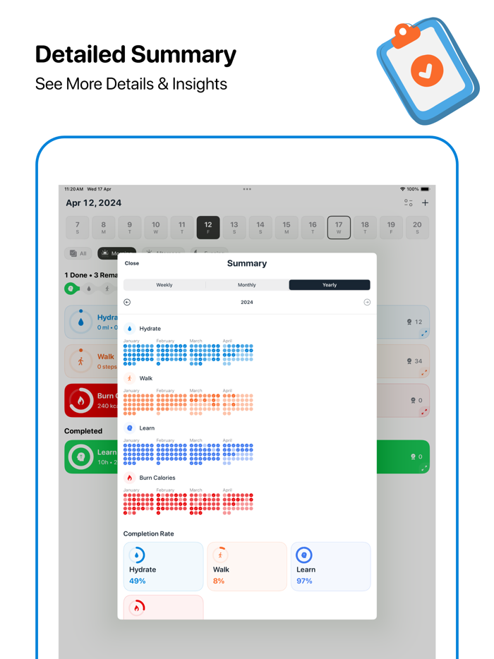 Habit Tracker - HabitView