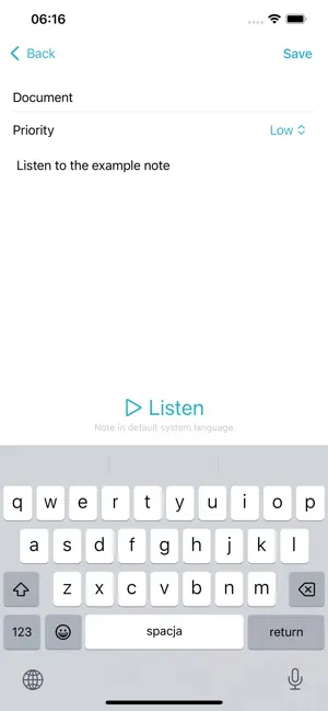 Listen To Notes: Read Aloud screenshot 3