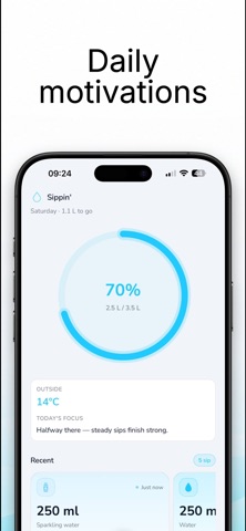 Water Tracker Sippin' Screenshot 5 of 6