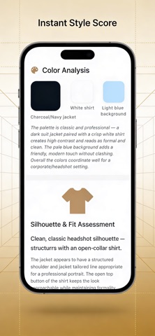 Coordy: AI Outfit Style Check iPhone screenshot