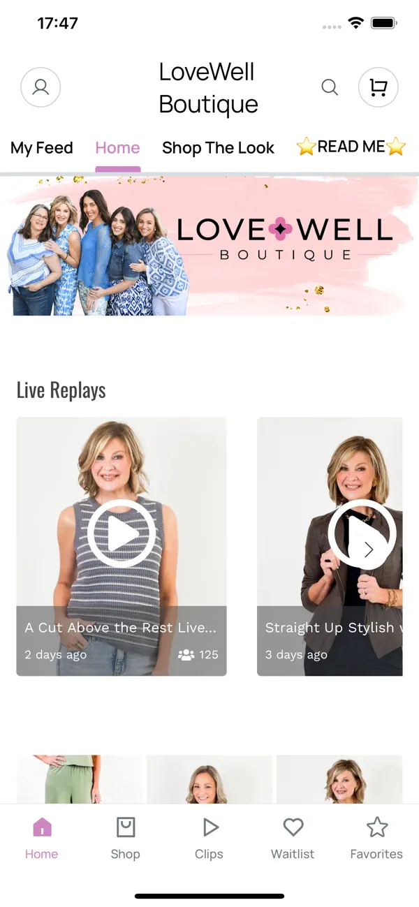Screenshot #1 pour LoveWell Boutique