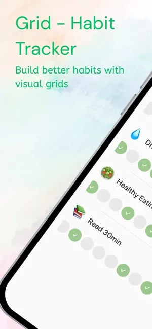 Grid - Habit Tracker screenshot 1