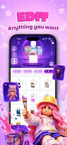 Skin Creator iPhone screenshot