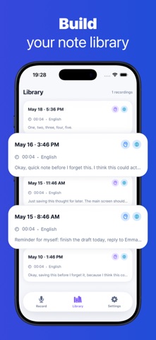 AI Notes for Whisper Screenshot 5 of 5
