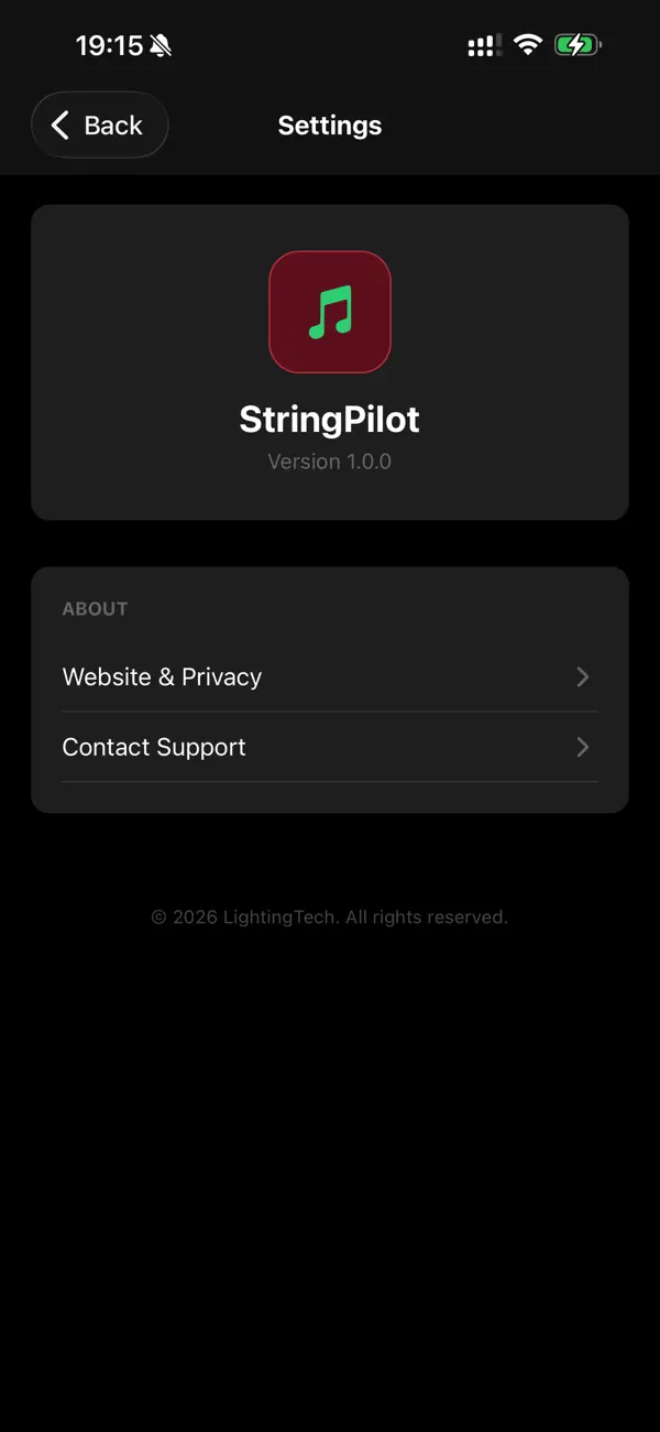 #6. StringPilot (iOS) De: 浩铭 顾