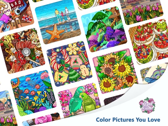 Joyful Color iPad screenshot 5 - Games app