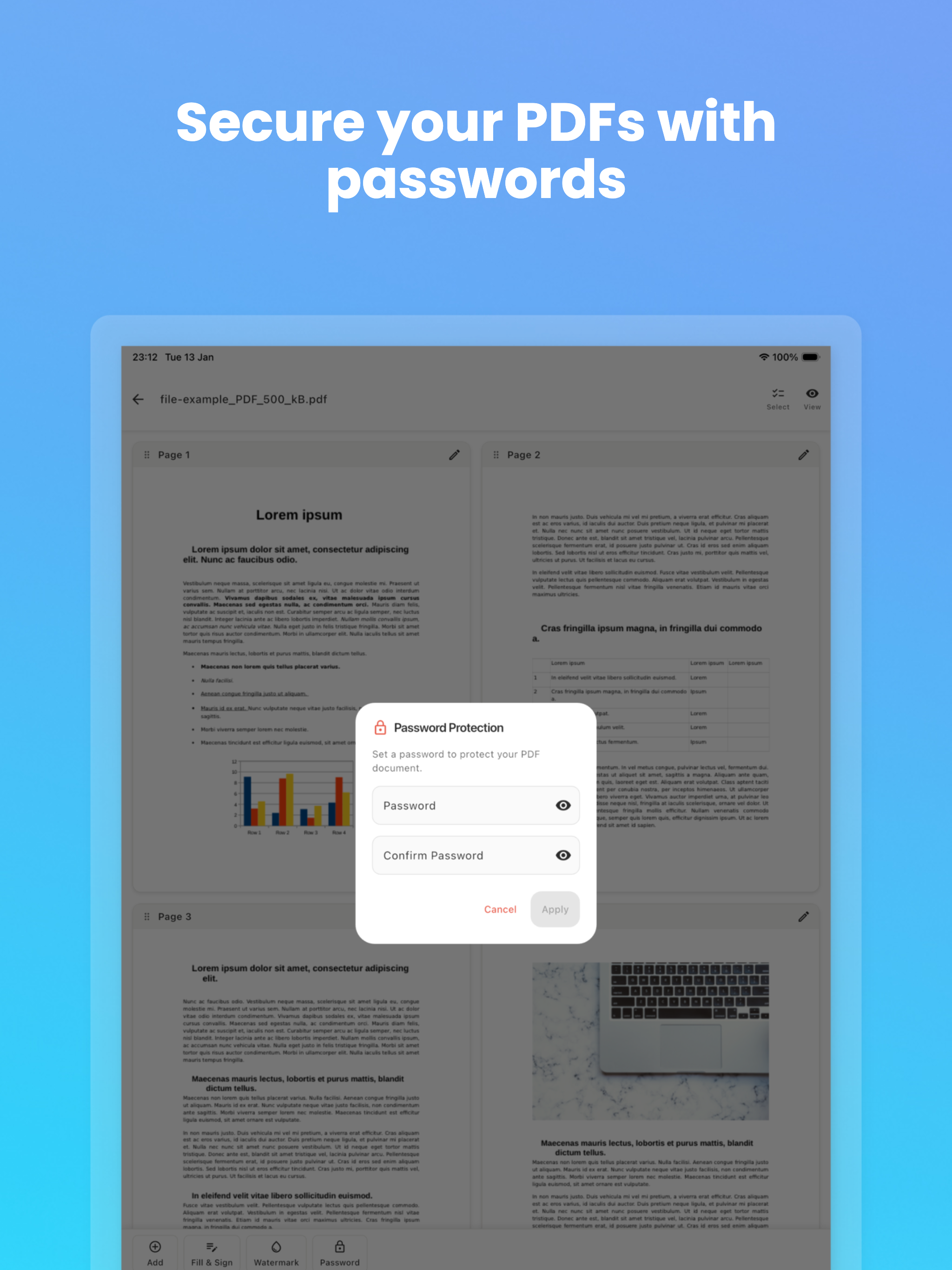 myPDF - Scan, Fill, Sign & OCR screenshot 18