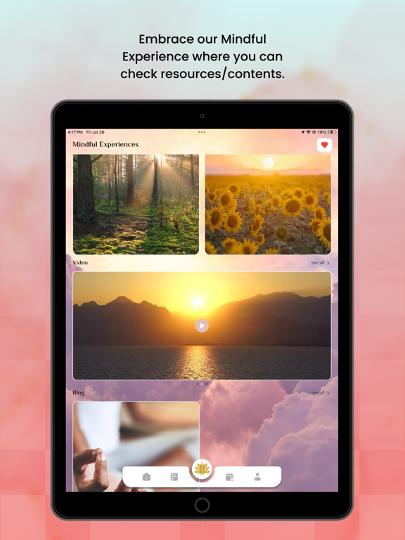 The Art of Mindful Living iPad screenshot 3 - Lifestyle app