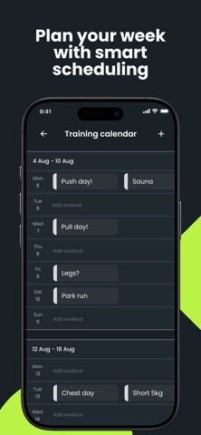 Pack PT: Gym Workout Tracker screenshot