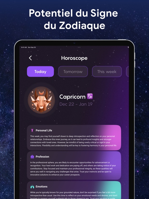 Screenshot #6 pour ZodiacNow - Horoscope du jour