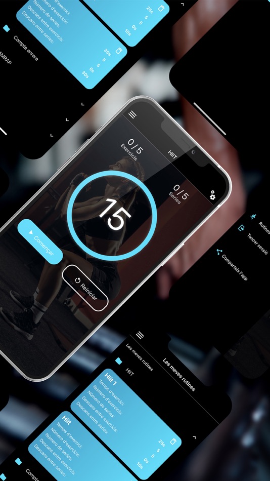 #2. HIIT Timer - Training timer (iOS) Av: Marc Prez Calmet