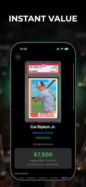GrailSnap Sports Card Scanner screenshot 2