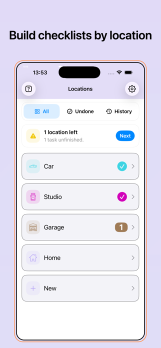 Paranoid List Screenshot 1 of 5