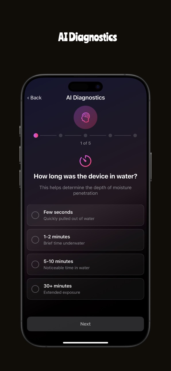 iPhone screenshot