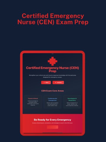 CEN Prep: Emergency Nurse iPad screenshot