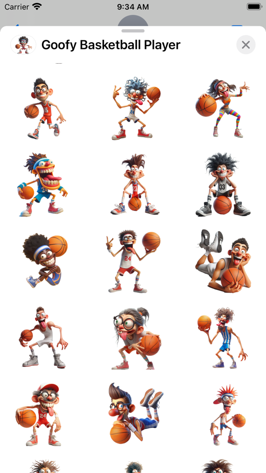 #2. Goofy Basketball Player (iOS) Podle: Paul Scott