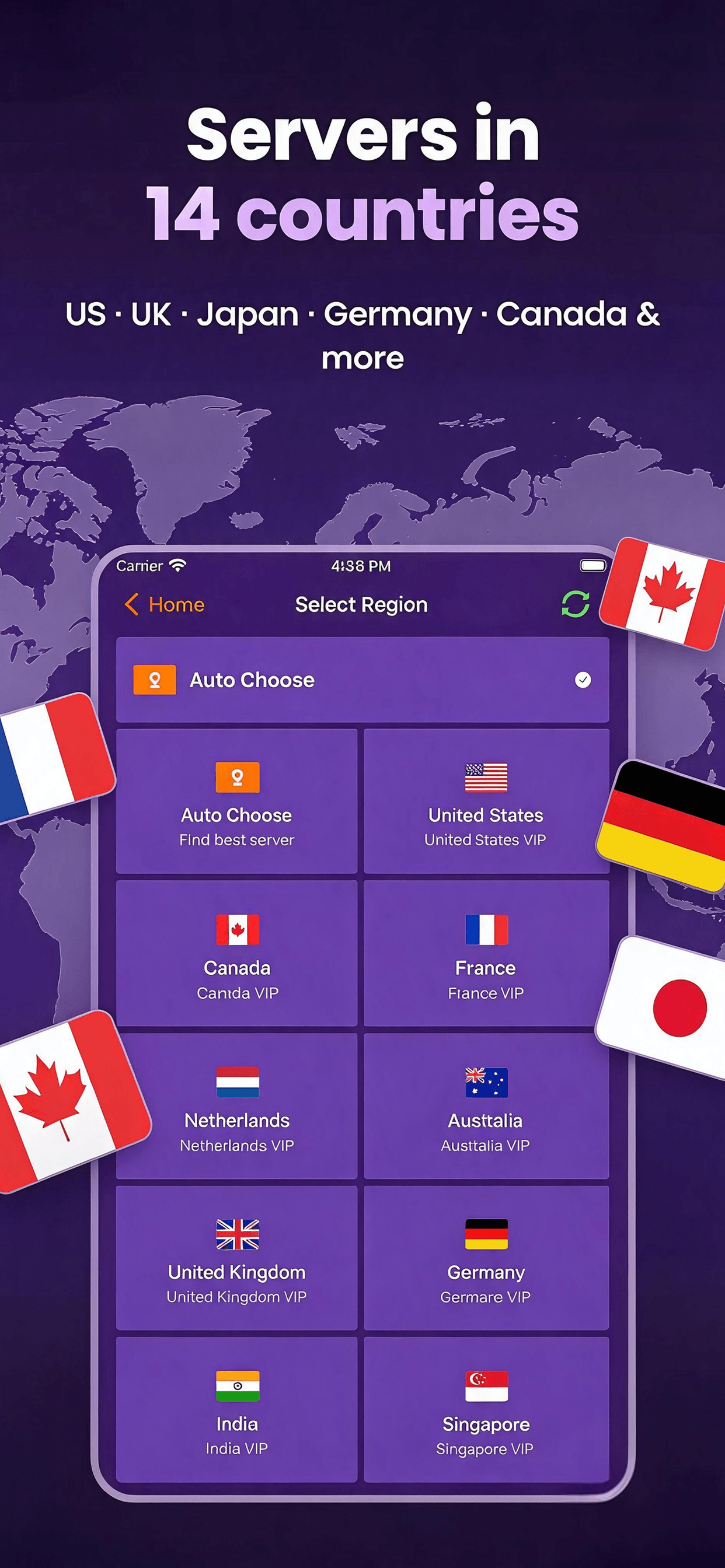 VPN Pumpkin: Fast Secure VPN screenshot 3