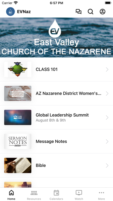 East Valley Nazarene Screenshot
