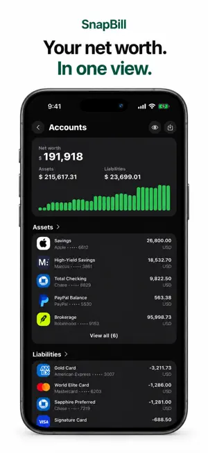 SnapBill: AI Receipt Scanner screenshot 3