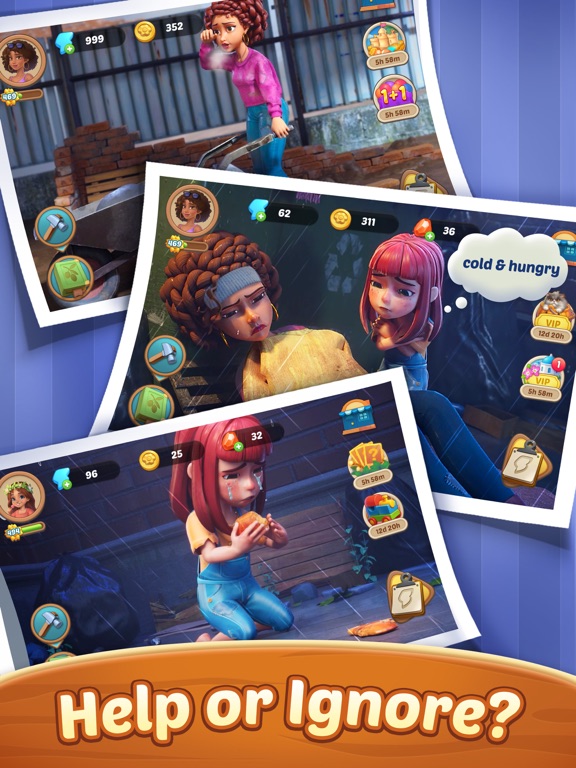Seaside Escape®: Merge & Story iPad screenshot 1 - Games app