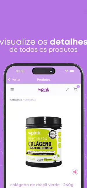 Wpink suplementos iPhone screenshot 5