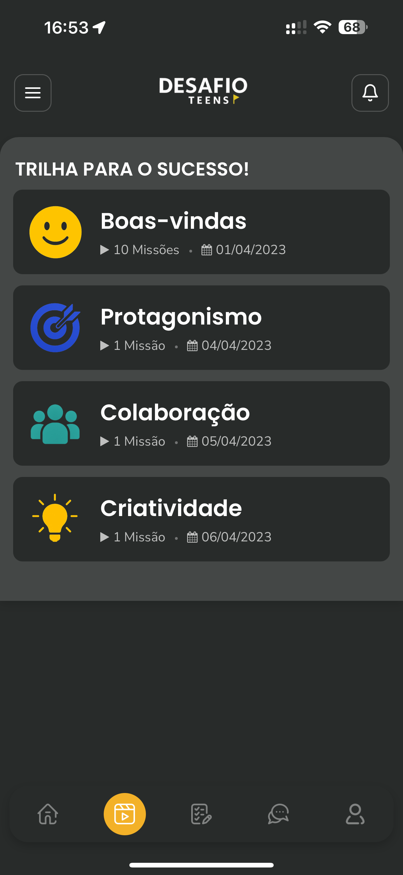 DESAFIO TEENS screenshot 5