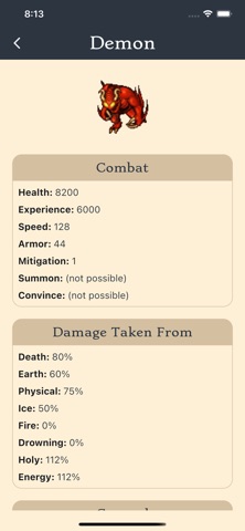 Tibian Almanac screenshot