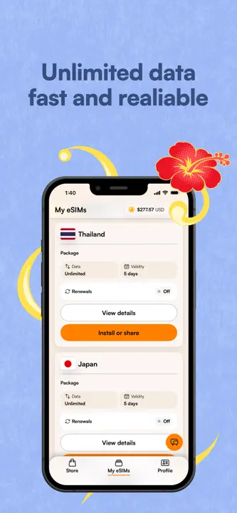 Airaloのスクリーンショット（4/8）