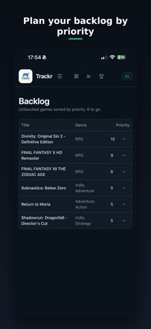 Trackr: Trophy Tracker Screenshot 9 of 9