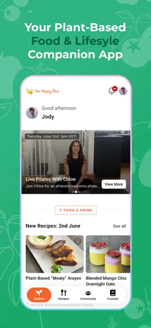 Plant Based Recipe Club screenshot 1