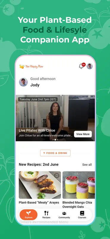 Plant Based Recipe Club screenshot 1 of 8